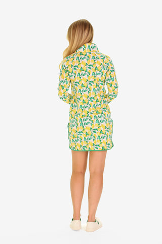 The Active Everett Quarter Zip in Lemonade
