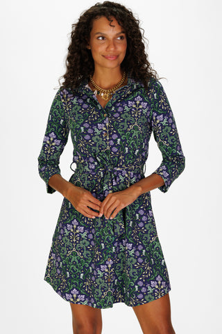 Camila Dress in Enchanted Vines