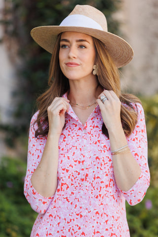 Coco Dress in Pink Bouquet