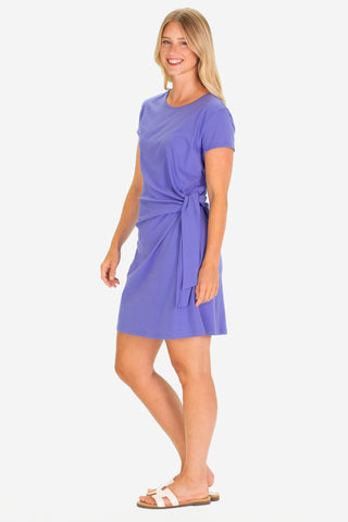 The Pique Lexi Dress in Periwinkle