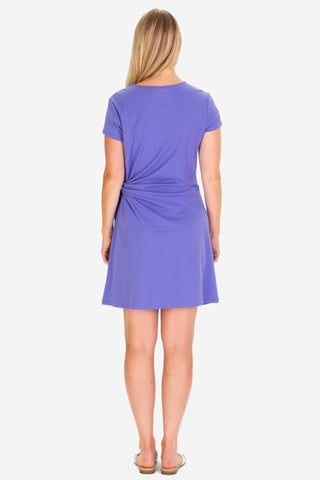 The Pique Lexi Dress in Periwinkle