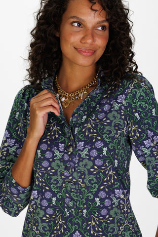 Ruth Dress in Enchanted Vines