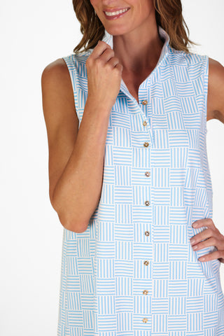 Sabrina Dress in Harbor Hues