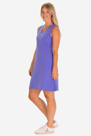 The Valerie Dress in Periwinkle