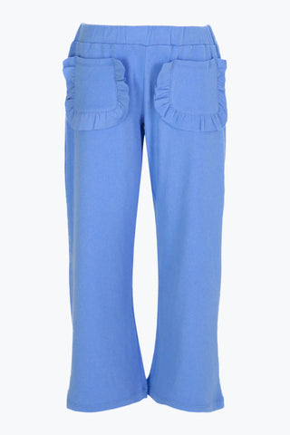 Girls Portia Pant in Bluebird Blue Supersoft