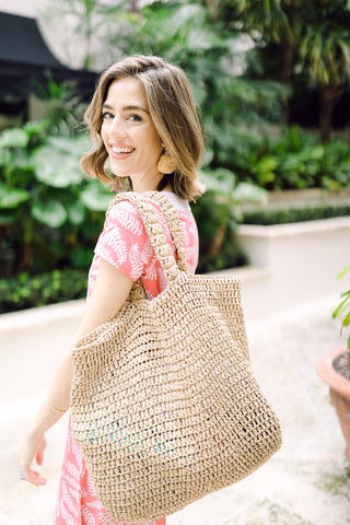 The Performance Kai Caftan in Coral Fern