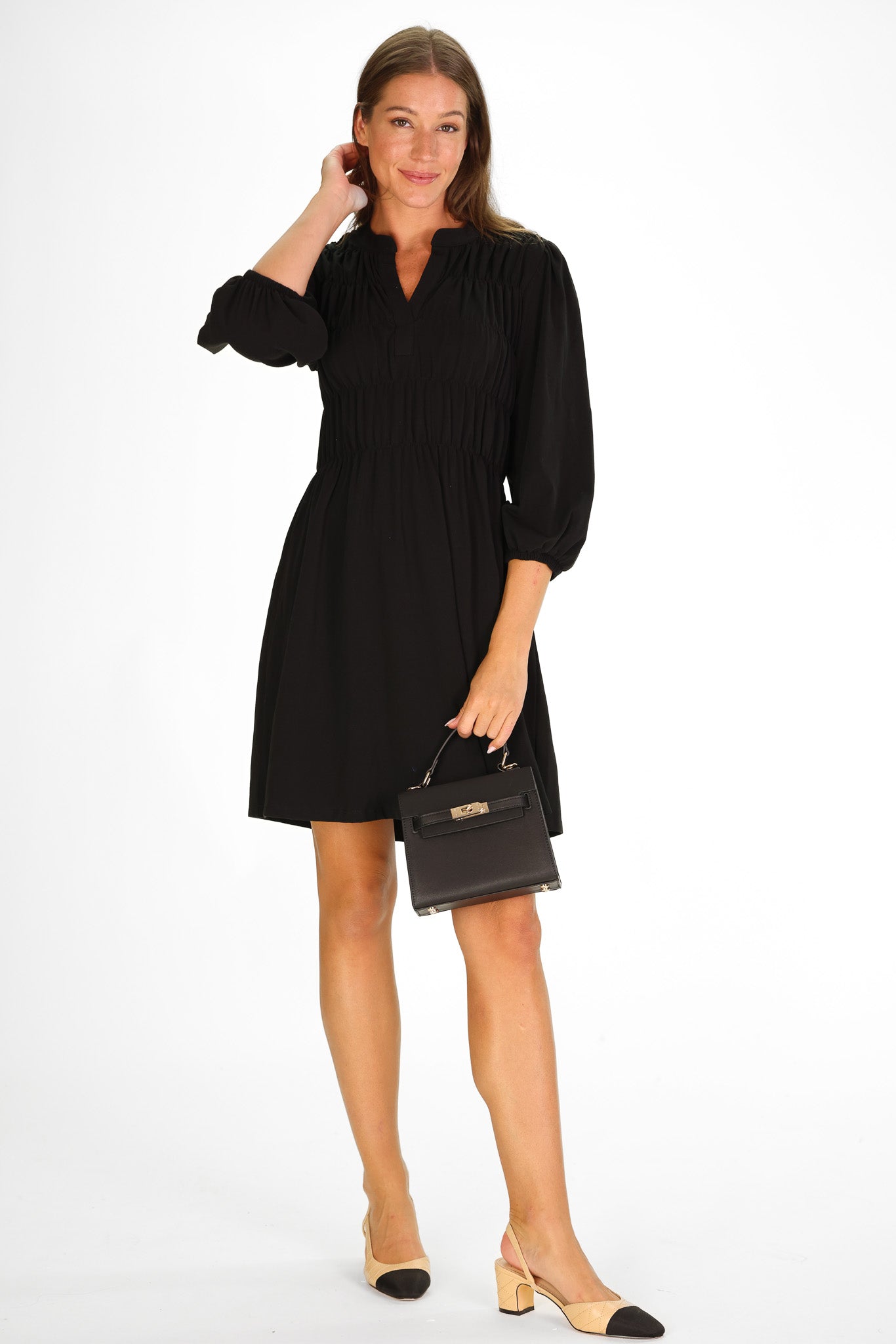 Hyacinth Dress in Black XL Hyacinth Dress in Black XL