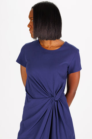 Carly Dress in Royal Navy