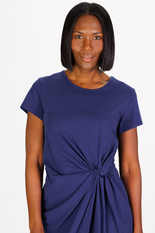 Carly Dress in Royal Navy