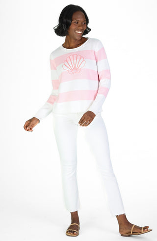 Shell Stripe Sweater