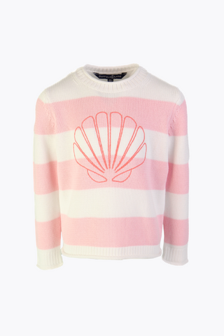 Kids Shell Stripe Sweater