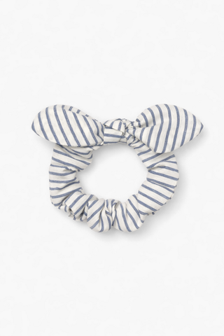 The Tay Bow Scrunchy - Skinny Stripe