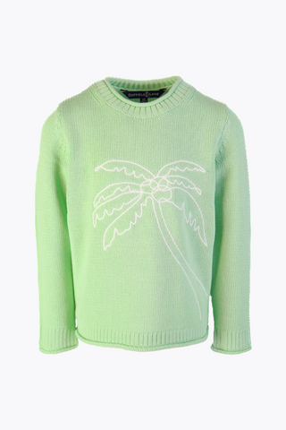 Kids Palm Tree Beach Sweater