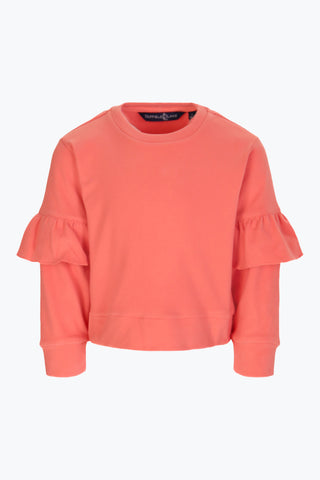 Girls Primrose Pullover in Rosy Pink Supersoft