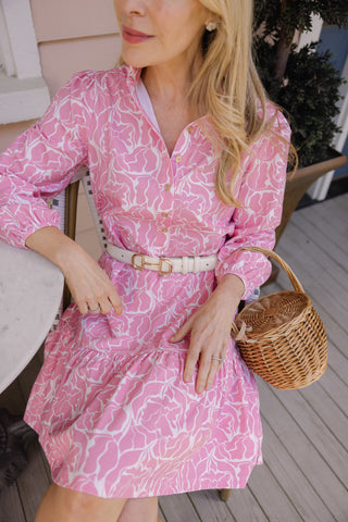 Adara Dress in Blush Meadows