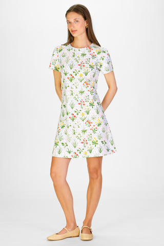 Alva Dress in Garden Lattice