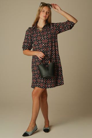 Ashlynn Dress in Scarlet Lattice