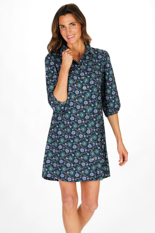 Ashlynn Dress in Twilight Vines
