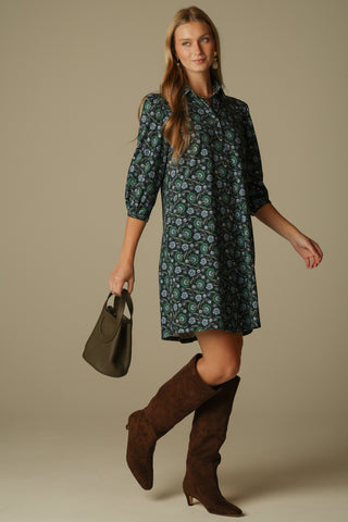 Ashlynn Dress in Twilight Vines