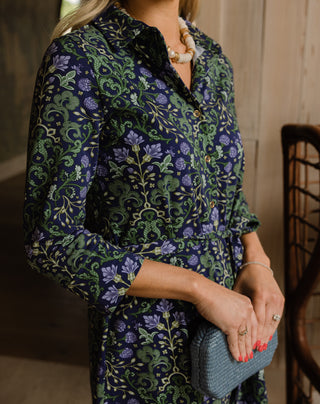 Camila Dress in Enchanted Vines