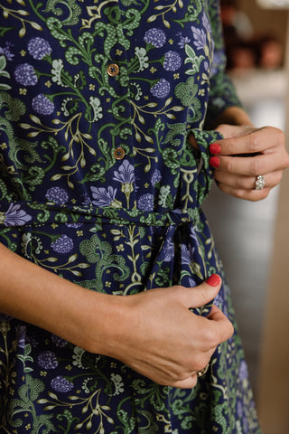 Camila Dress in Enchanted Vines