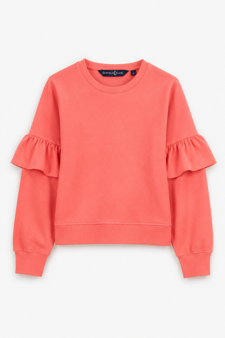 Girls Primrose Pullover in Rosy Pink Supersoft