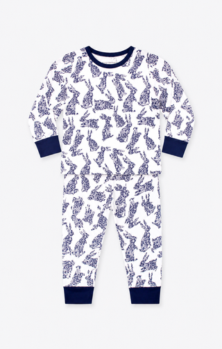 Kids Harbor Pajama Set in Bunny Print