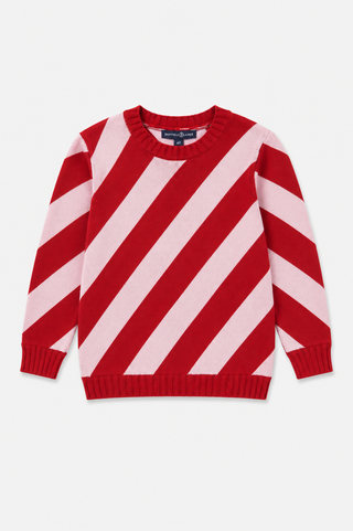 Girls Love Stripe Sweater