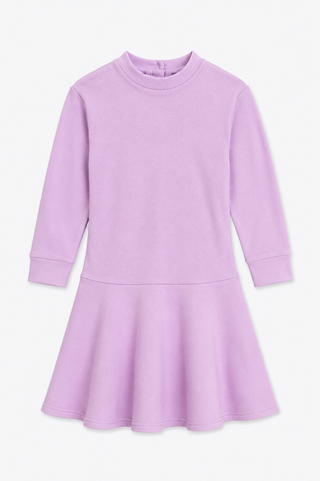 Girls Margie Dress in Lilac SuperSoft