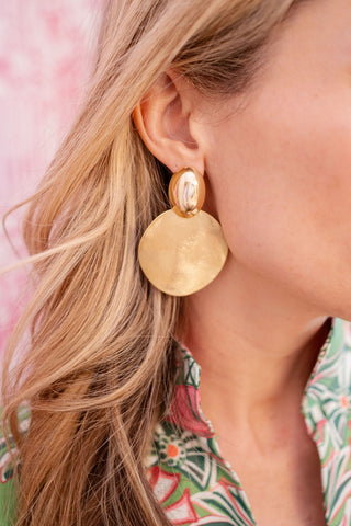 Peyton Mixed Metal Earring by Lisi Lerch
