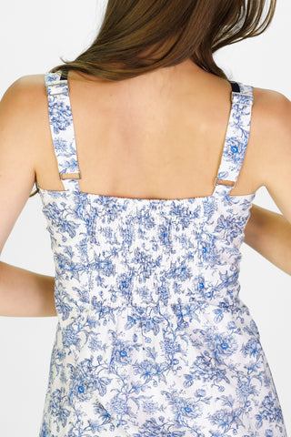 Dempsey Dress in Navy Floral