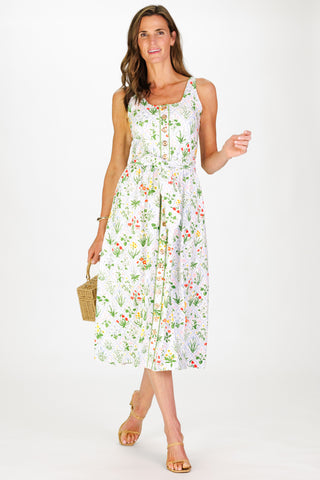 Dorothea Dress in Garden Lattice