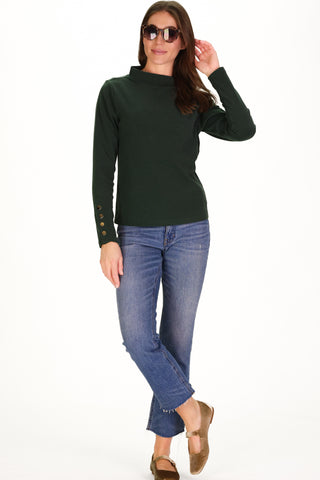 Elaine Top in Forest SuperSoft