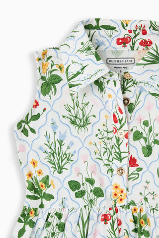 Girls Lakelyn Dress in Garden Lattice