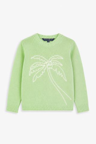 Kids Palm Tree Beach Sweater
