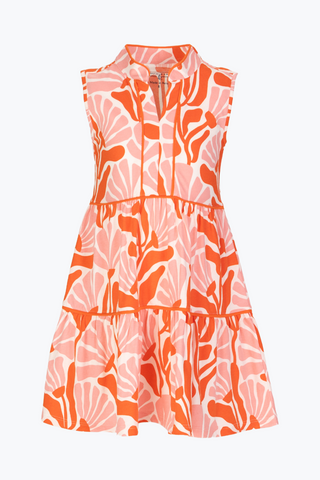Girls Robin Dress in Sunset Blossoms