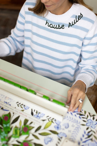 Duffield Lane x Holy Mahj House Rules Crew Neck Sweater