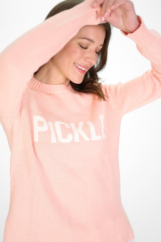 Dreamy Knit Casual Crew Neck 'PICKLE' Sweater