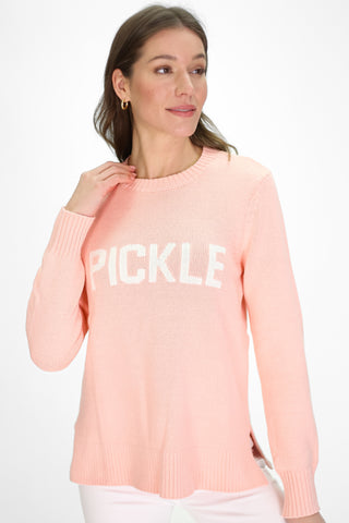 Dreamy Knit Casual Crew Neck 'PICKLE' Sweater
