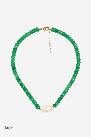 Susie Quartz Beaded Necklace by Lisi Lerch