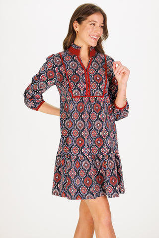 Katie Dress in Medallion