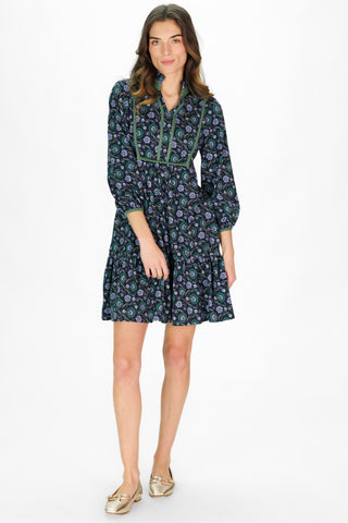 Katie Dress in Twilight Vines