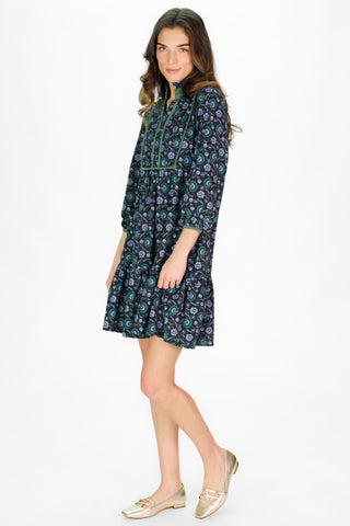 Katie Dress in Twilight Vines