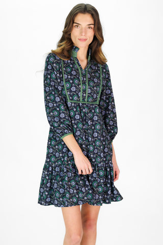 Katie Dress in Twilight Vines