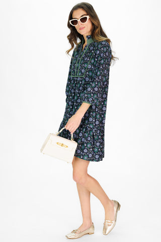 Katie Dress in Twilight Vines