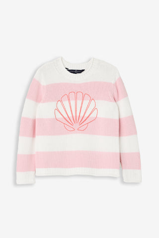 Kids Shell Stripe Sweater