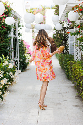Laurie Dress in Sunset Lace