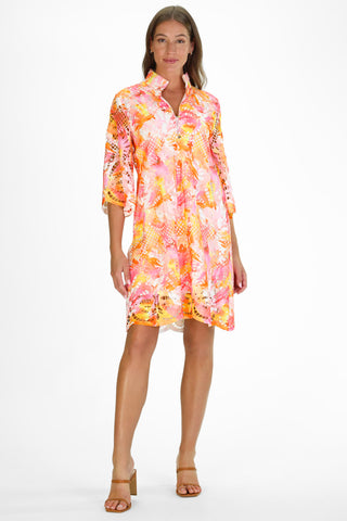 Laurie Dress in Sunset Lace