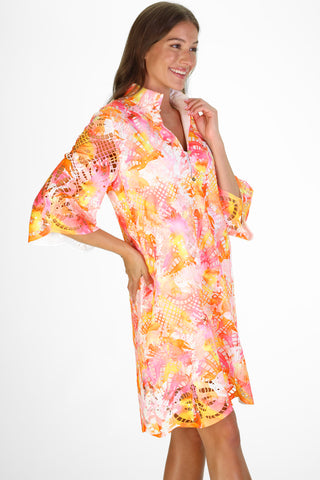Laurie Dress in Sunset Lace