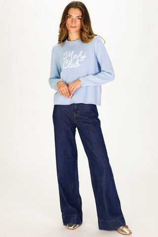 Duffield Lane x Holy Mahj Le Mahj Club Crew Neck Sweater